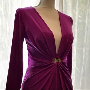 Marciano Plunging neckline dress